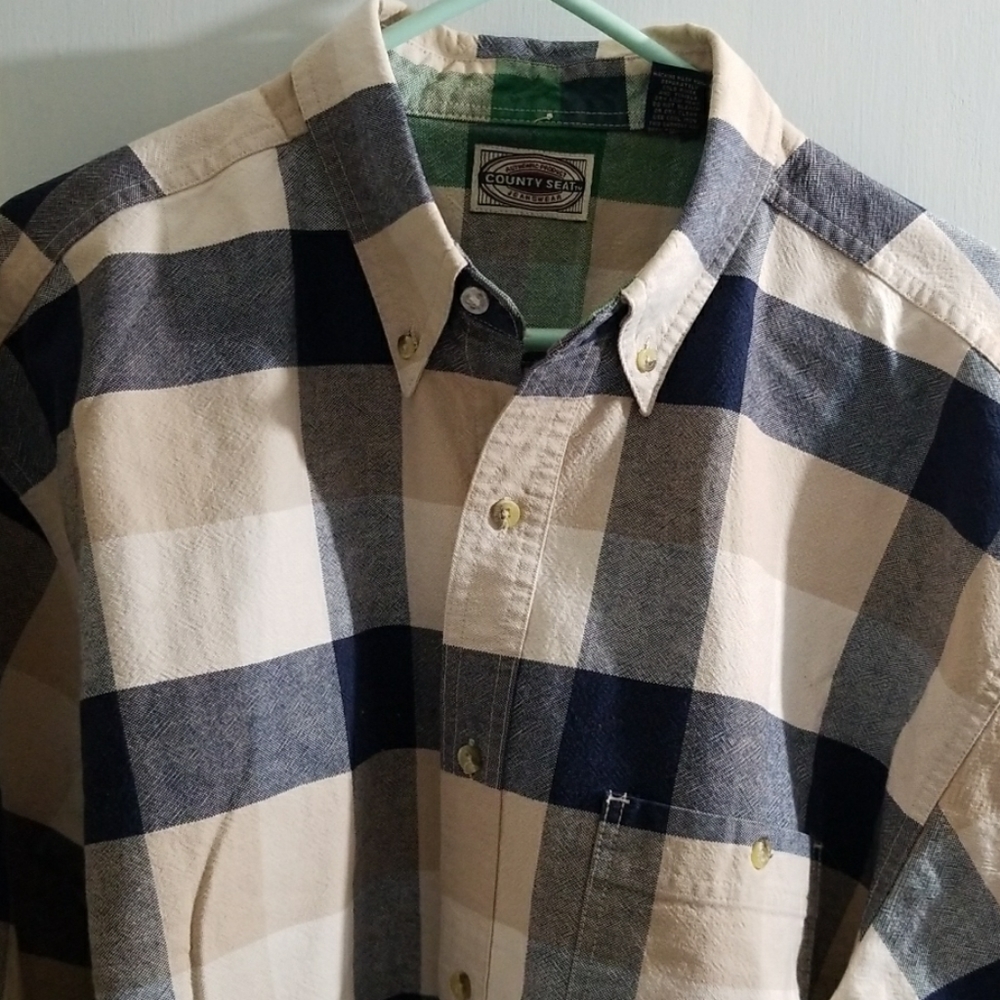 County seat mens shirt sz xl